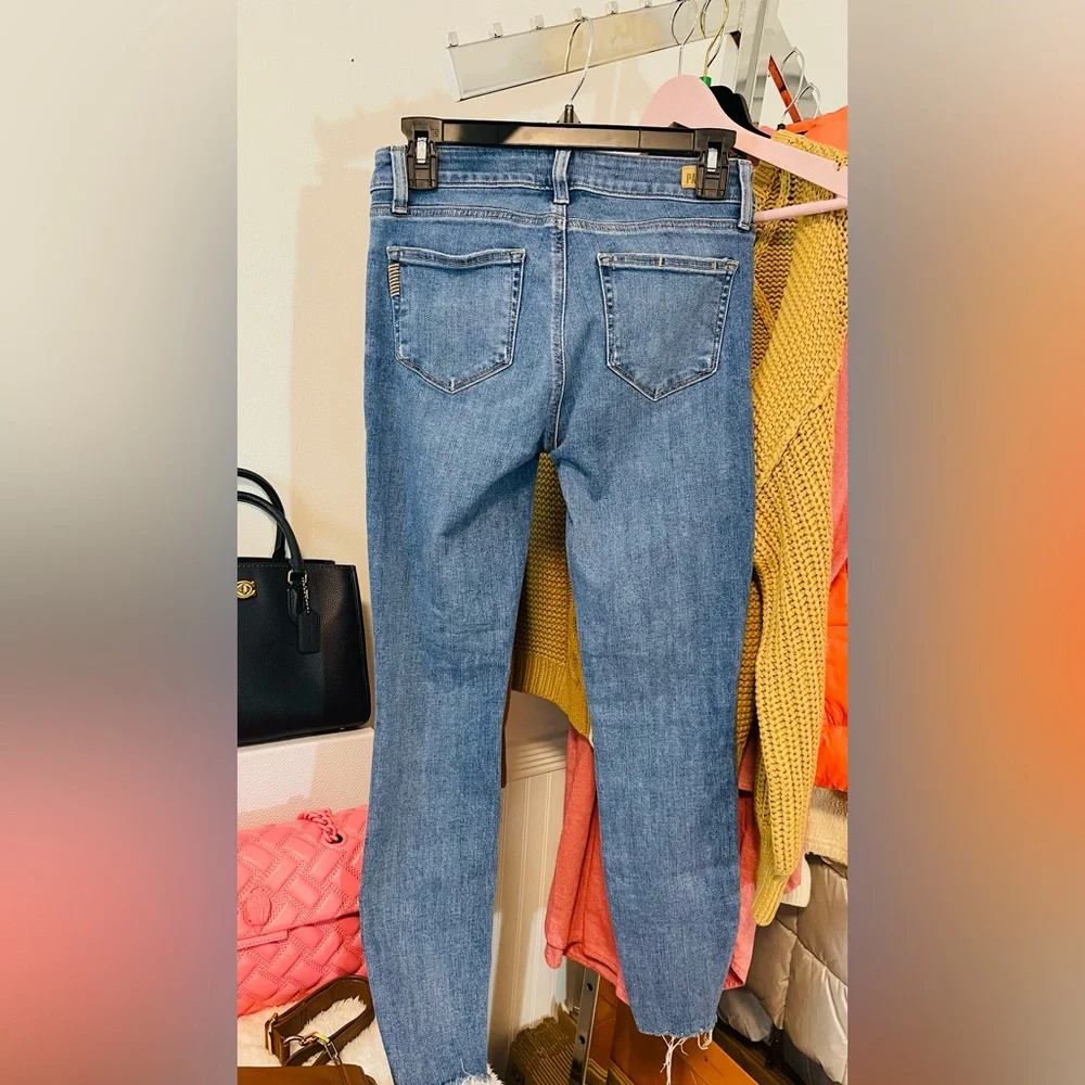 PAIGE Women's Blue ankle Jeans size 26 - Picture 4 of 8
